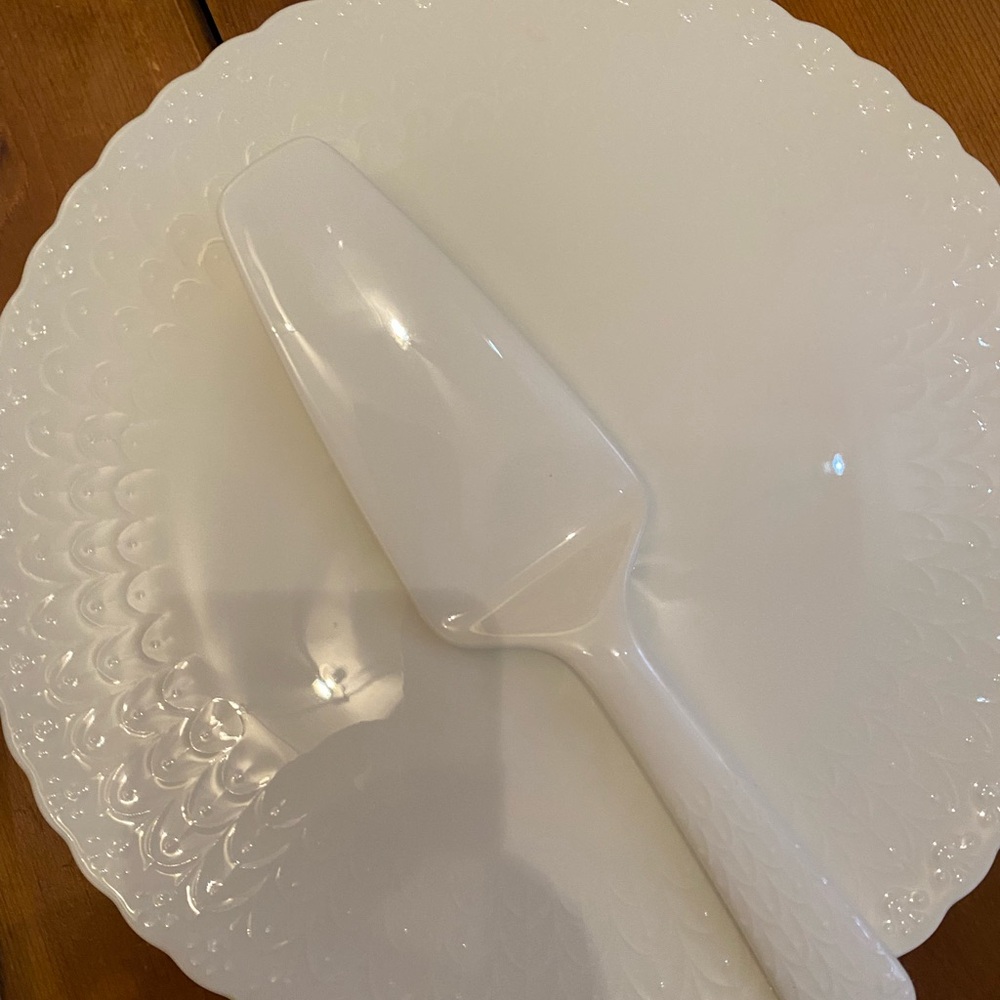 Mikasa Bone China Cake Plate and Server